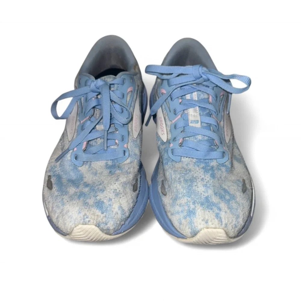 Brooks Adrenaline GTS 23 Women's 7.5 Running Shoes Blue Pink White‎ Tie Dye
